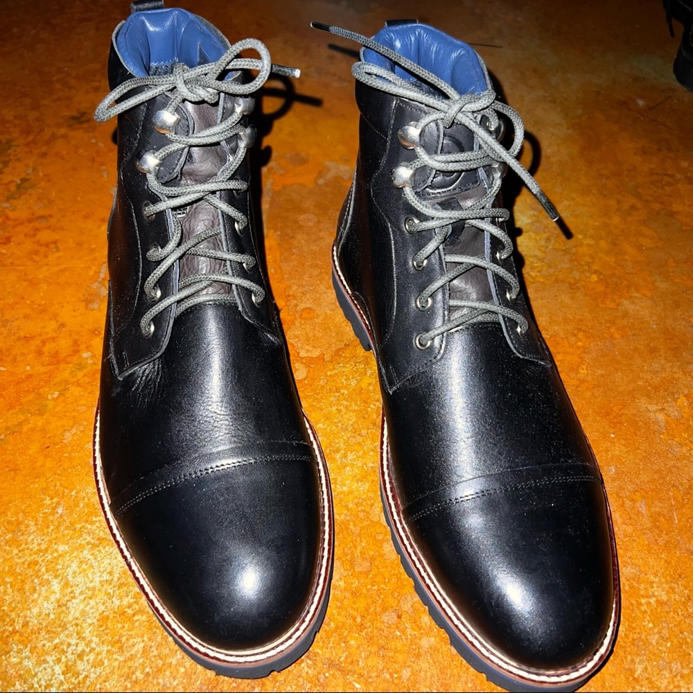 Thomas & Vine Men's Reddick Cap Toe Ankle Boot Size 10